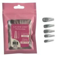 TIPS SOFT GEL COFFIN MEDIO BOLSA 500 PCS