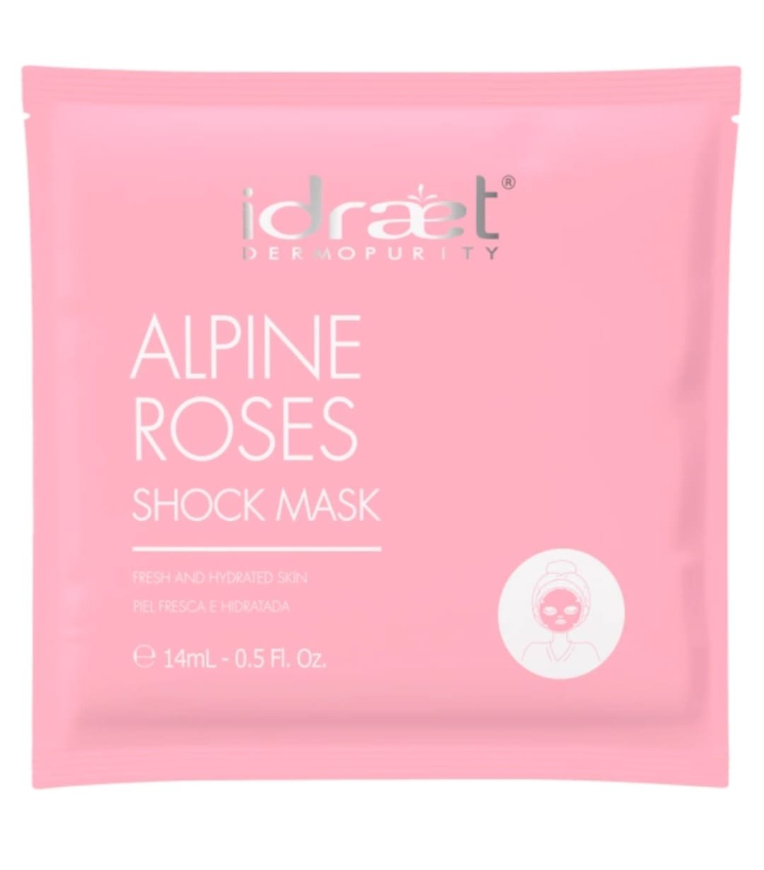 ALPINE ROSES SHOCK MASK PIEL FRESCA E HIDRATADA