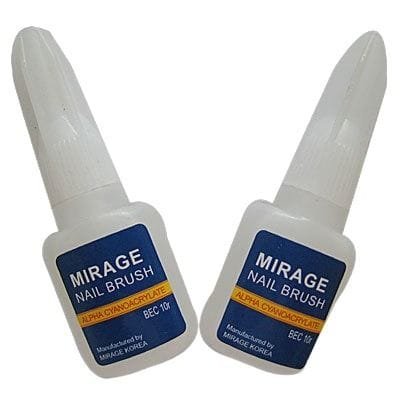 BRUSH-ON NAIL GLUE