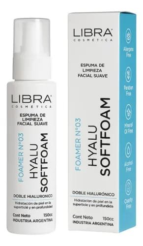 ESPUMA DE LIMPIEZA FACIAL SUAVISANTE DOBLE HIALURONICO