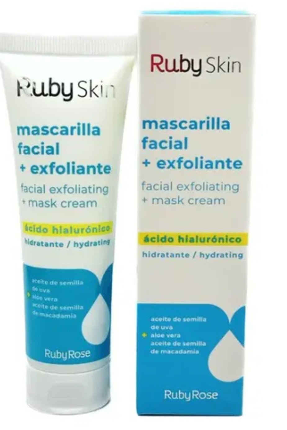 MASCARILLA FACIAL + EXFOLIANTE