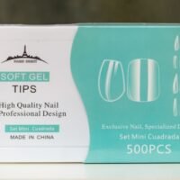 SOFT GEL TIPS MINI CUADRADA