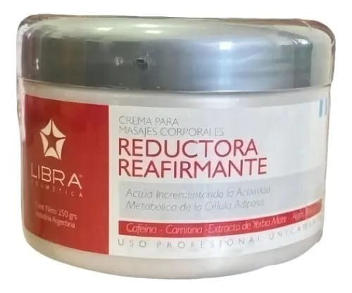 CREMA REDUCTORA REAFIRMANTE 250 GRG LIBRA