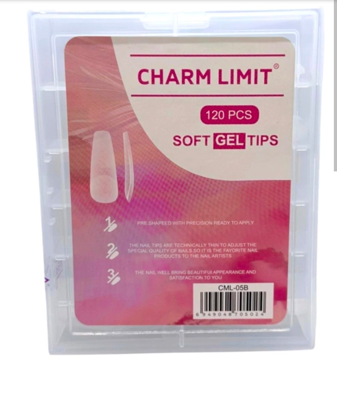 TIPS SOFT GEL CHARM 120 PCS
