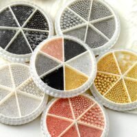 BRILLOS PARA UÑAS CAVIAR REDONDO