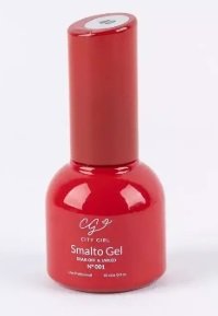 ESMALTE UV/LED CITY ROJO
