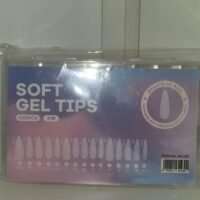 SOFT GEL TIPS STILETTO BEAUTIFUL NAIL